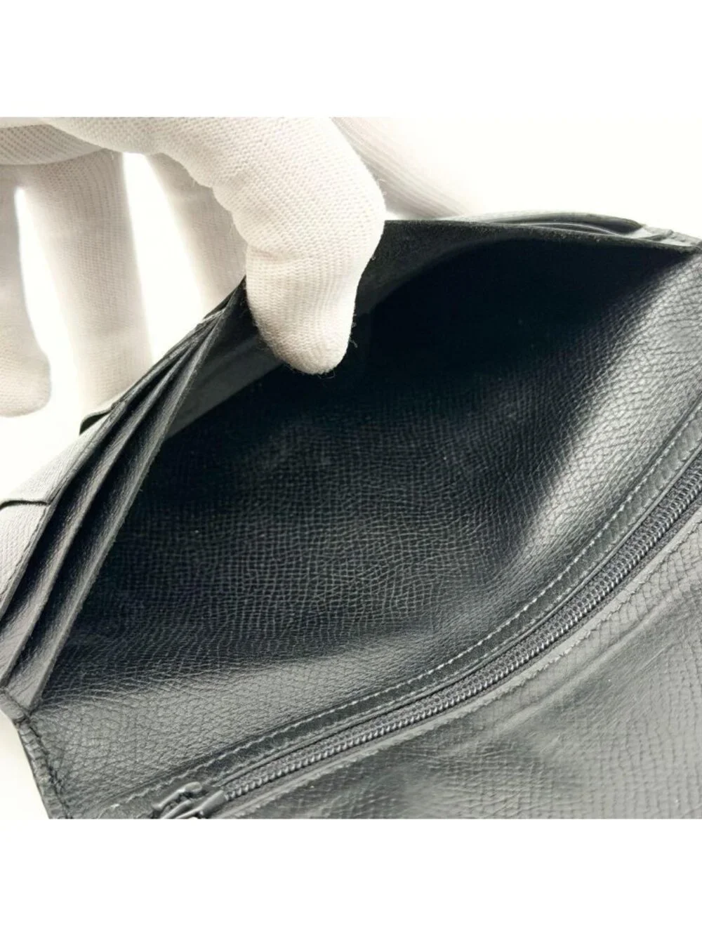 Hermes Bearn Classic Veau Epsom Black Bifold Wallet